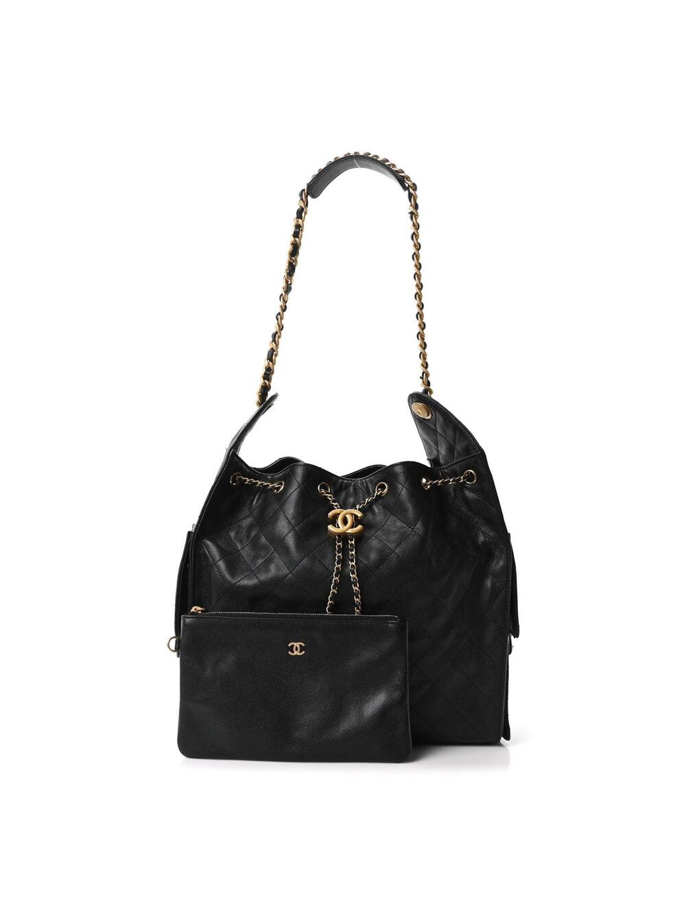 Caviar Quilted Medium Chanel 25 Handbag #319603C79B - Picture 3 of 11